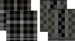 DDDDD Feller - 2 Theedoeken & 2 Keukendoeken - Grey