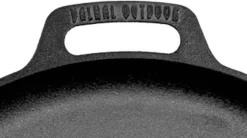 Valhal Outdoor Skillet / Plancha / Koekenpan - Gietijzer - Diameter 35cm, Twee Handvatten, VH35F -Thuis-BBQ 1200x669 3