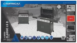 Campingaz 4 Series Classic LS Gasbarbecue - 4 Branders - Zwart - BBQ -Thuis-BBQ 1200x670