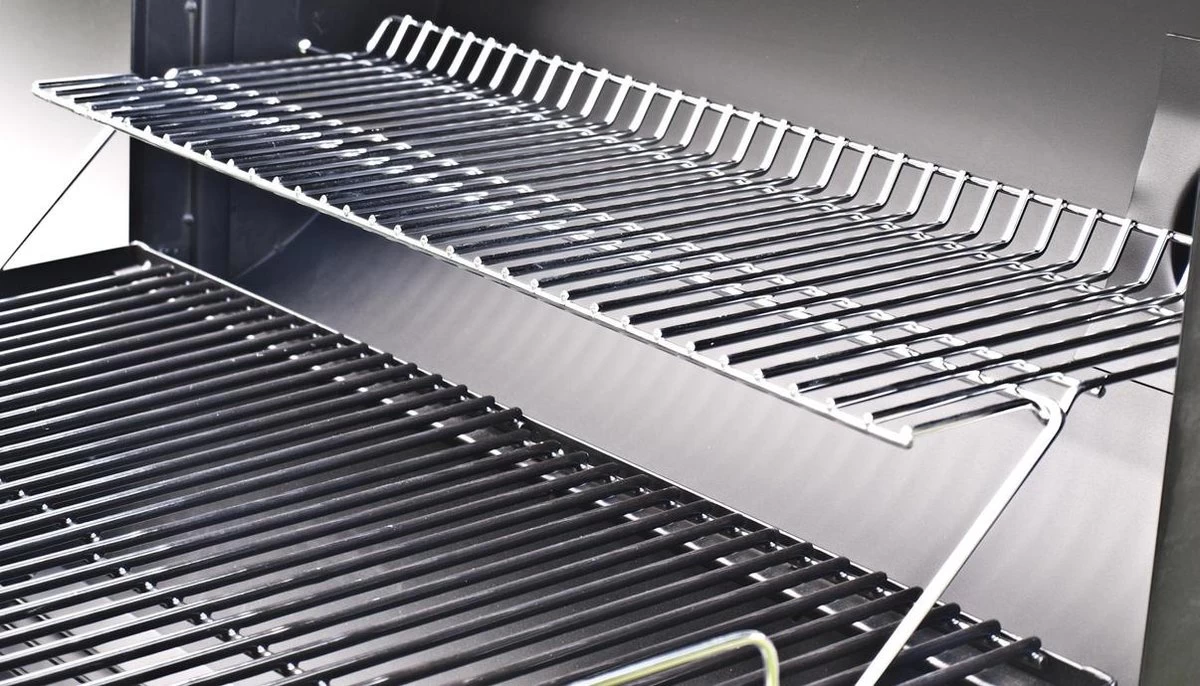 El Fuego Dakota - Barbecue - Smoker - Zwart - Grilloppervlak 66 X 41 Cm - Afmeting 132,5 X 66 X 122 Cm 10 El Fuego Dakota - Barbecue - Smoker - Zwart - Grilloppervlak 66 X 41 Cm - Afmeting 132,5 X 66 X 122 Cm - Afbeelding 10