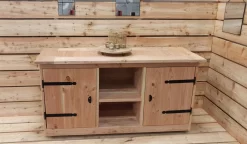 Buitenkeukendeal.nl - Buitenkeuken - Aberdeen - Buitenkeuken - Douglas - Hout - Geschaafd