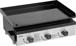 Bighorn Plancha Grill - Gasbarbecue – Tabletop – Draagbaar – 3 Branders