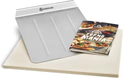 Burnhard Pizzasteen 38 X 30 X 1,5 Cm + Pizzaschep -Thuis-BBQ 1200x759 2
