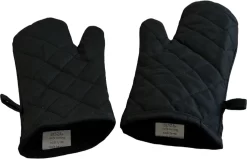 Benza - Pannnenlap En Ovenwant Set - Zwart -Thuis-BBQ 1200x771