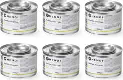 Hendi Brandpasta Voor Chafing Dish - Brandgel 200g - ( 6 Stuks )