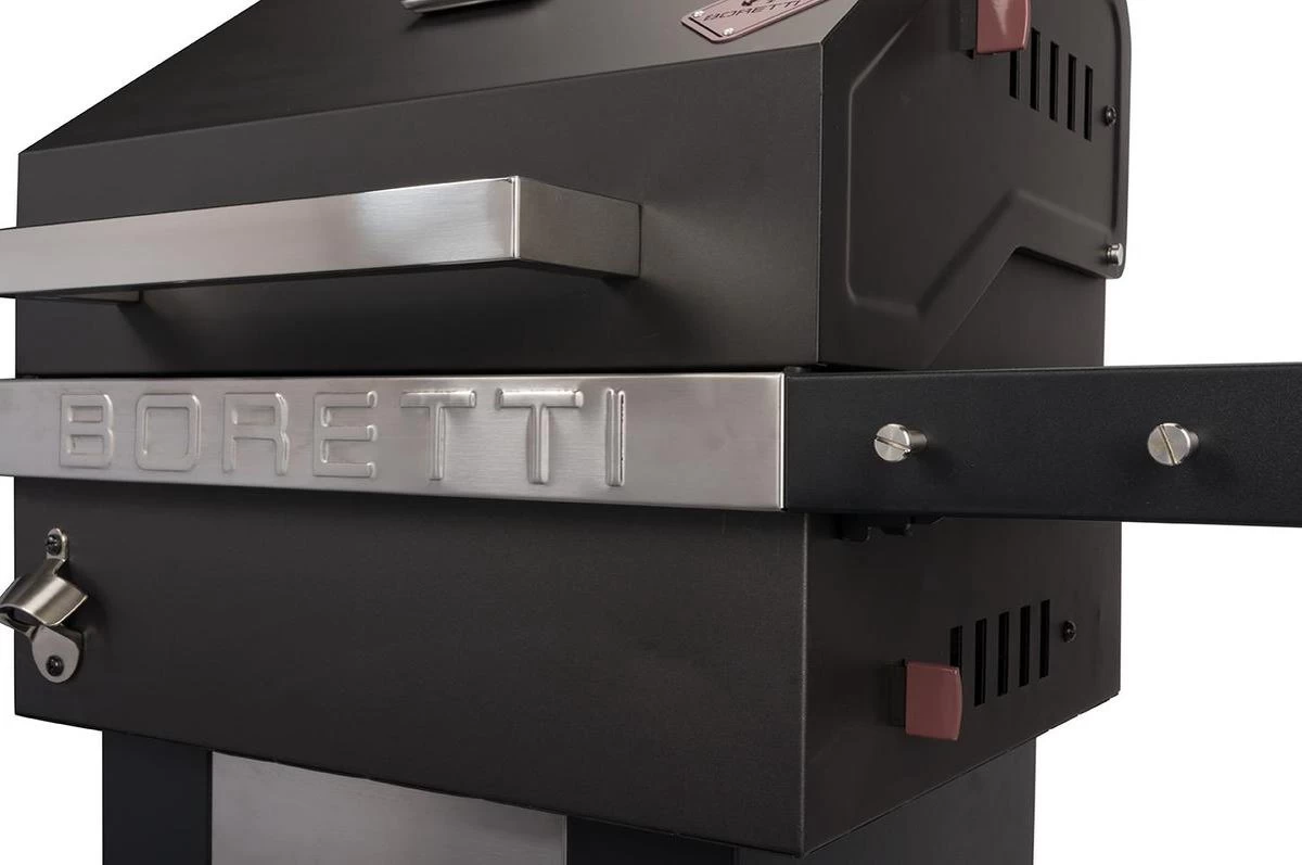 Boretti Totti Houtskoolbarbecue - 60 X 111 Cm - Antraciet 4 Boretti Totti Houtskoolbarbecue - 60 X 111 Cm - Antraciet - Afbeelding 4