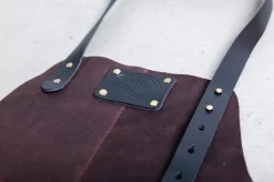 Leren Schort Luxe - Lederen Schort - BRUIN - Kokschort - Kookschort - BBQ Schort - Vaderdag - Stoer Cadeau Voor Man Vader Opa Papa -Thuis-BBQ 1200x799 33