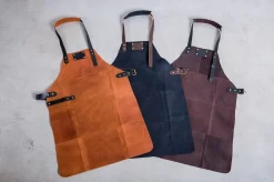 Leren Schort Luxe - Lederen Schort - ZWART - Kokschort - Kookschort - BBQ Schort - Vaderdag - Stoer Cadeau Voor Man Vader Opa Papa -Thuis-BBQ 1200x799 34