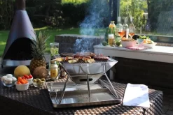 United Entertainment - Opvouwbare Houtskoolbarbecue - RVS - Met Koffer En Draagtas -Thuis-BBQ 1200x800 18