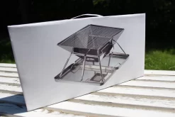 United Entertainment - Opvouwbare Houtskoolbarbecue - RVS - Met Koffer En Draagtas -Thuis-BBQ 1200x800 20