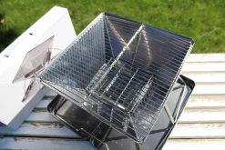 United Entertainment - Opvouwbare Houtskoolbarbecue - RVS - Met Koffer En Draagtas -Thuis-BBQ 1200x800 22