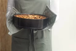 Walra Kookset Cook With A Smile - Set Van 2 Pannenlappen En 1 Ovenwant - 100% Katoen - Legergroen -Thuis-BBQ 1200x800 53