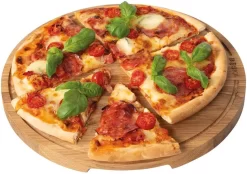 Boska Pizzaplank Friends L - BBQ Accessoires - Eikenhout - Handige Opvanggeul - Ø 34 Cm -Thuis-BBQ 1200x844 1