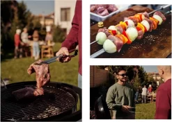 BBQ Accesoires Set Met Thermometer, Handschoenen, Bbq Tang, Bbq Borstel Van Zedar -Thuis-BBQ 1200x856