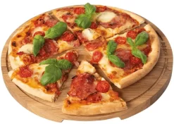 Boska Pizzaplank Friends L - BBQ Accessoires - Eikenhout - Handige Opvanggeul - Ø 34 Cm -Thuis-BBQ 1200x857 1