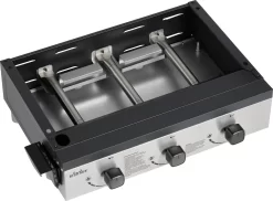 Bighorn Plancha Grill - Gasbarbecue – Tabletop – Draagbaar – 3 Branders -Thuis-BBQ 1200x884