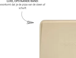 Boska Pizzasteen Deluxe Rechthoek - Voor De Oven - Knapperige Pizza's - 40x32 Cm - BBQ Accessoires -Thuis-BBQ 1200x921 2