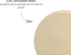 Boska Pizzasteen Deluxe - Voor Oven & BBQ - Knapperige Pizza's - Ø 29.5 Cm - BBQ Accessoires -Thuis-BBQ 1200x921 3