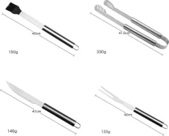 Sens Design BBQ Accesoires - 18 Delig - BBQ Gereedschapset Koffer 11 Sens Design BBQ Accesoires - 18 Delig - BBQ Gereedschapset Koffer -Thuis-BBQ 1200x969 1