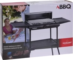 Excellent Electrics Elektrische Barbecue - Grilloppervlak (LxB) 36x24 Cm - 2000W - Zwart -Thuis-BBQ 1200x984