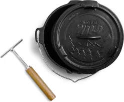 Burnhard Gietijzeren Dutch Oven - Little John 3,8 L -Thuis-BBQ 1200x987 1