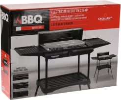 Excellent Electrics Elektrische Barbecue - Grilloppervlak (LxB) 36x24 Cm - 2000W - Zwart -Thuis-BBQ 1200x993 2
