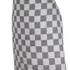 Treb Horecalinnen Schorten Sloven 2 Stuks Zwart En Wit Geblokt 60x70cm - Treb WS