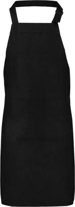 Benza Kookschort Keukenschort - Zwart - 75 X 85 Cm -Thuis-BBQ 435x1200