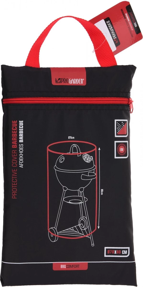 Pro Garden ProGarden Barbecuehoes Rond 70x80 Cm 1 Pro Garden ProGarden Barbecuehoes Rond 70x80 Cm