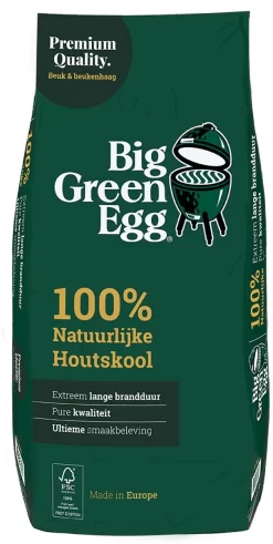 Big Green Egg BigGreenEgg Houtskool Europa 9kg - 1 Zak -Thuis-BBQ 604x1200