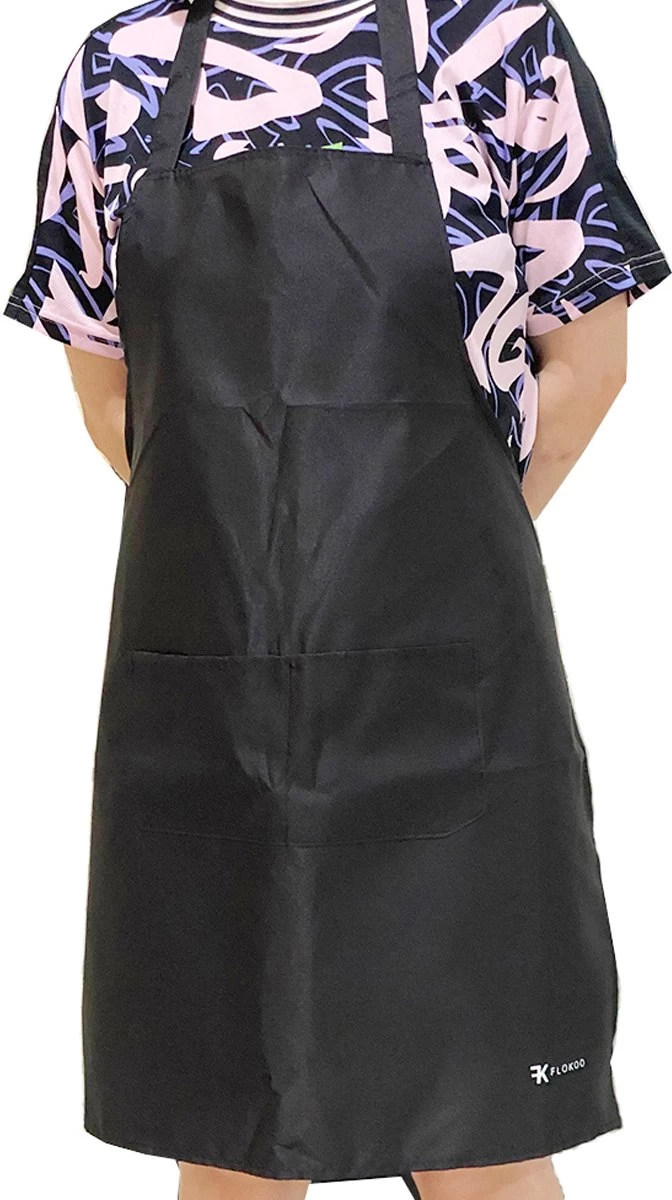 Serveerschort Lang - Zwart - 8 Stuks - Textiel - 3 Opbergvakken - Professioneel Horecaschort - Heupschort - Kort Kookschort - Keukenschort - Sloof 5 Serveerschort Lang - Zwart - 8 Stuks - Textiel - 3 Opbergvakken - Professioneel Horecaschort - Heupschort - Kort Kookschort - Keukenschort - Sloof - Afbeelding 5