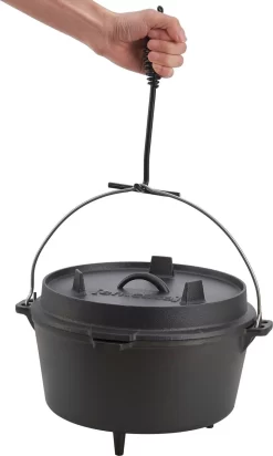 Dutch Oven Enkhuizen Met Deksel Gietijzer Zwart - 4 Varianten -Thuis-BBQ 720x1200 1