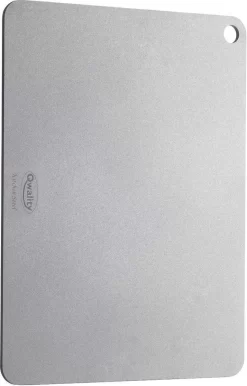 Pizzasteen Van Staal – Pizza Steen - Pizza En Brood Bakken - 40 X 30 X 0,6 Cm - Cadeau Voor Man - Kitchen Steel By Qwality