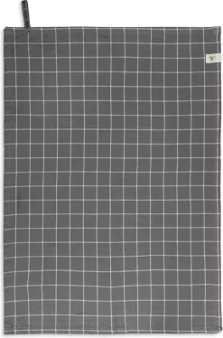 Walra Theedoeken Dry With Cubes, Stripes & Blocks - Keukenhanddoeken 3 X 50x70cm - Theedoeken En Keukendoeken Set 100% Katoen - Off Black -Thuis-BBQ 792x1200 2