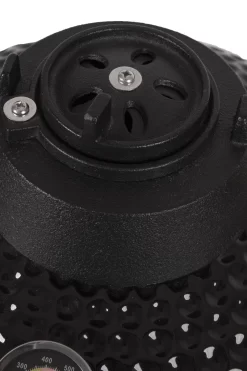 Patton Kamado Grill 13" - Keramisch - Kookoppervlak Ø 28 - Mat Zwart -Thuis-BBQ 800x1200 3