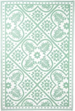 Esschert Design Buitenkleed 182x122 Cm Groen En Wit -Thuis-BBQ 807x1200