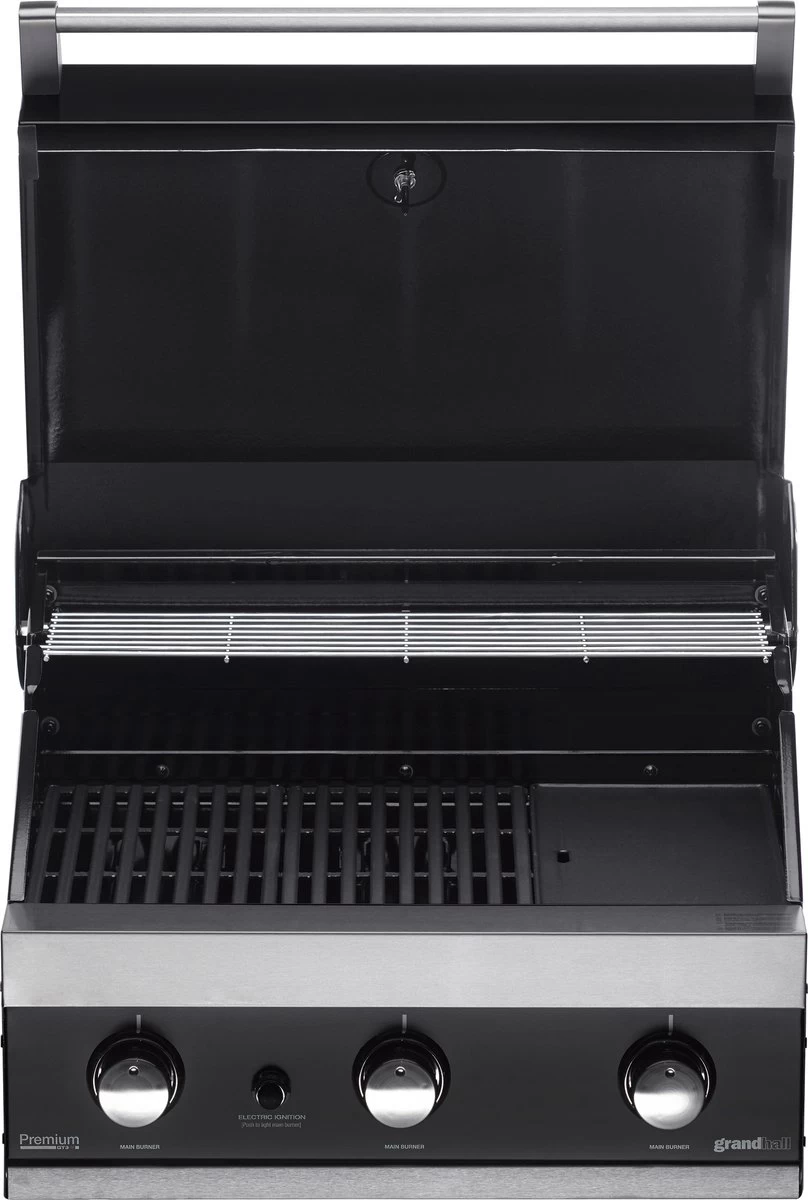 Grandhall Premium G3 Inbouw Bbq - Met Gasdrukregelaar 4 Grandhall Premium G3 Inbouw Bbq - Met Gasdrukregelaar - Afbeelding 4