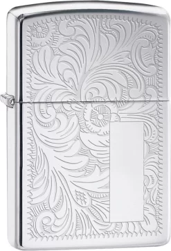 Zippo Aansteker Venetian Chroom