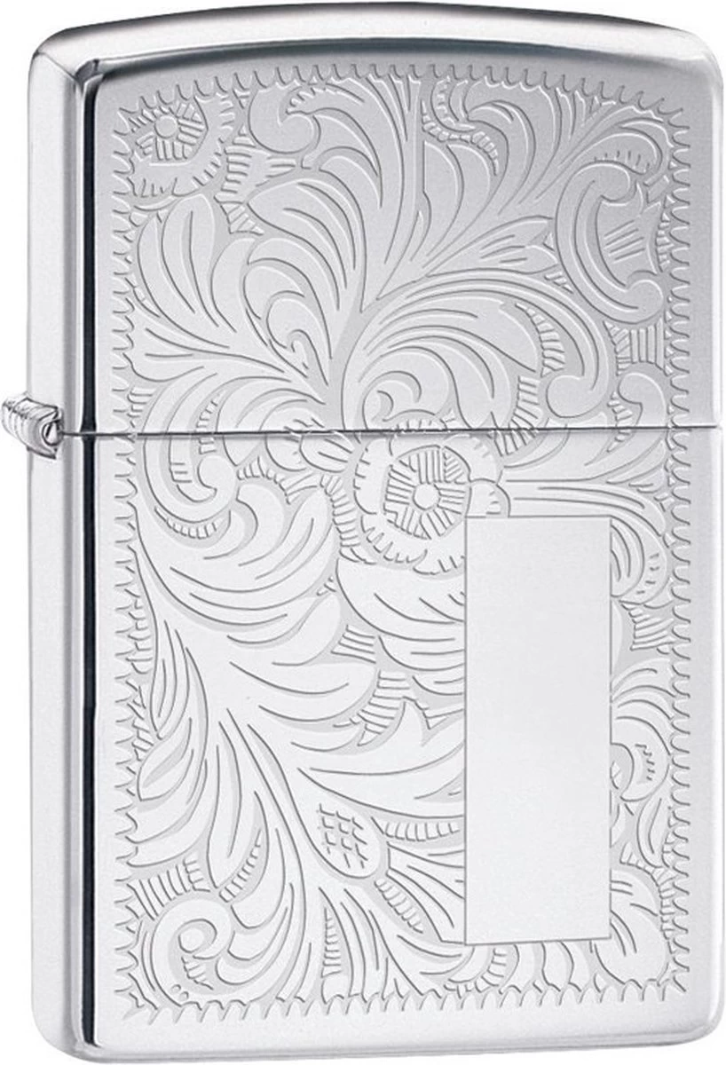 Zippo Aansteker Venetian Chroom 1 Zippo Aansteker Venetian Chroom