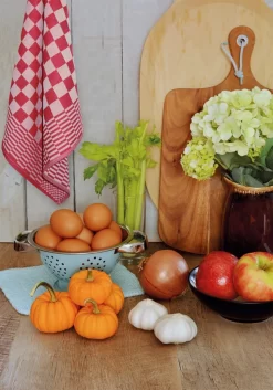 Merkloos Theedoekenset Blok Rood - 65x65 – 6 Stuks - Geblokt - Blokdoeken - 100% Katoen - Horeca Theedoeken – Vaatdoek – Theedoek Geruit -Thuis-BBQ 840x1200