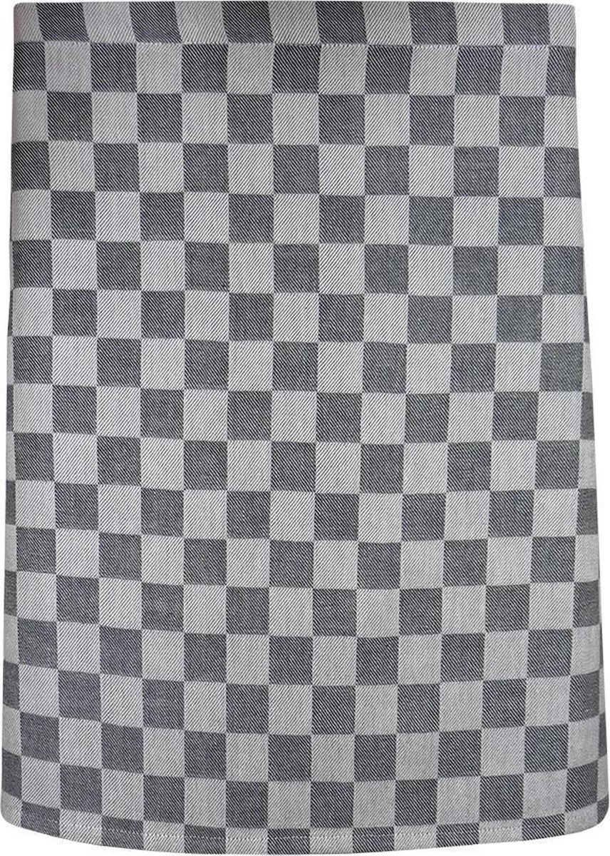 Treb Horecalinnen Schorten Sloven 2 Stuks Zwart En Wit Geblokt 60x70cm - Treb WS 3 Treb Horecalinnen Schorten Sloven 2 Stuks Zwart En Wit Geblokt 60x70cm - Treb WS - Afbeelding 3