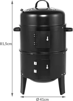 Merkloos Monzana Barbecue-ROKER-Grill-Oven -Thuis-BBQ 867x1200 1