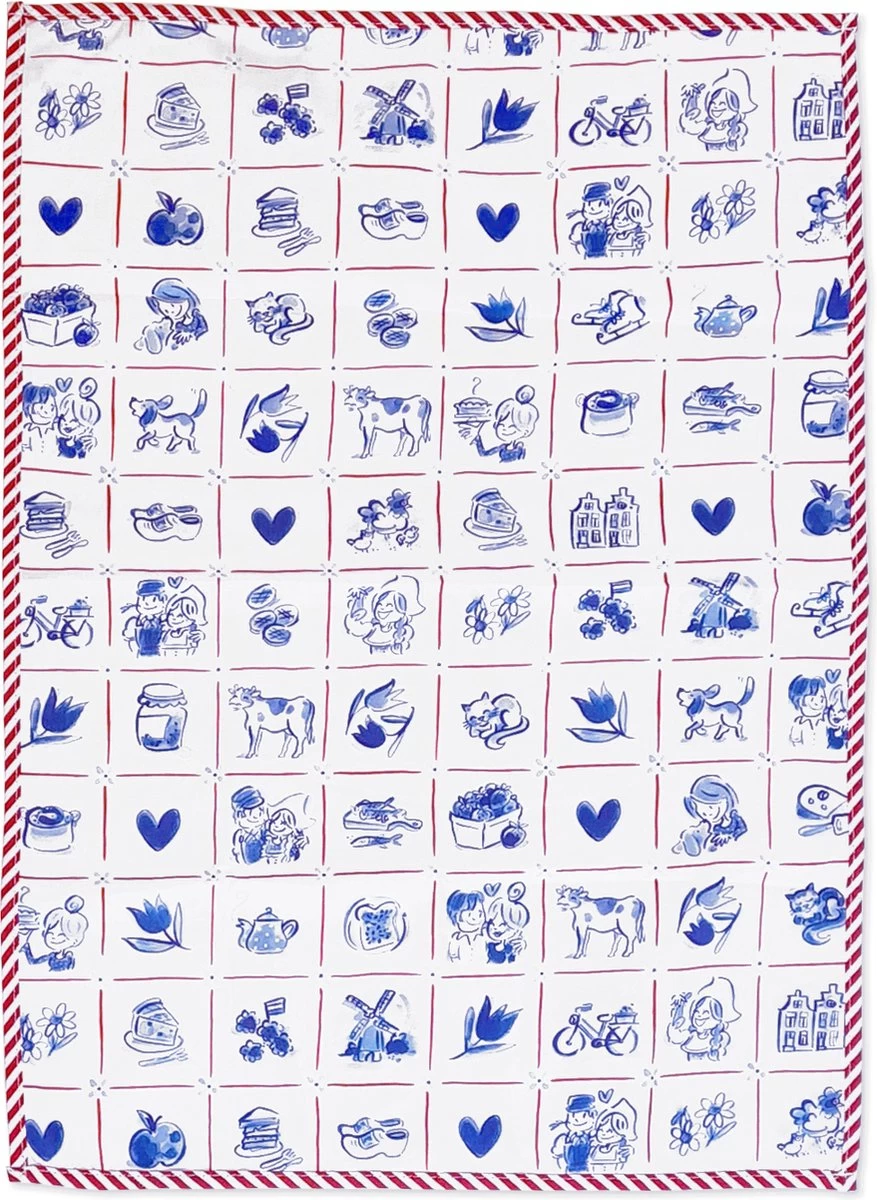 Blond Amsterdam, Delfts Blond:Theedoek Verpakt 1 Blond Amsterdam, Delfts Blond:Theedoek Verpakt