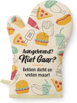 Ovenwant Aangebrand? Niet Gaar? Bekken Dicht En Vreten Maar