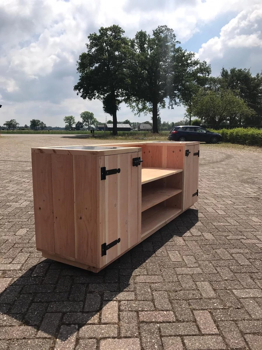 Buitenkeuken 'Schroef' | BBQ Ombouw | Buiten Koken 4 Buitenkeuken 'Schroef' | BBQ Ombouw | Buiten Koken - Afbeelding 4