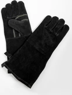 Barbecue Handschoen Zwart - BBQ Ovenwanten – Hittebestendige Handschoenen - Ovenhandschoenen - Grill & Oven Want – Koken Accessoires - Vuurkorf En Openhaard - Barbeque Keukenaccessoires - Koken - Vaderdag Cadeau Vader -Thuis-BBQ 905x1200