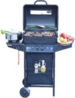 Halifax Gasbarbecue 5,5 KW - Buitenkeuken Met Lavasteen Grillplaat En Gaspit - 100x98 Cm -Thuis-BBQ 921x1200 2