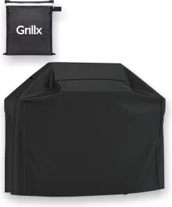GrillX Barbecue Hoes - 170 X 61 X 117cm - BBQ Hoes Waterdicht - Beschermhoes Inclusief Trekkoord - BBQ Accesoires